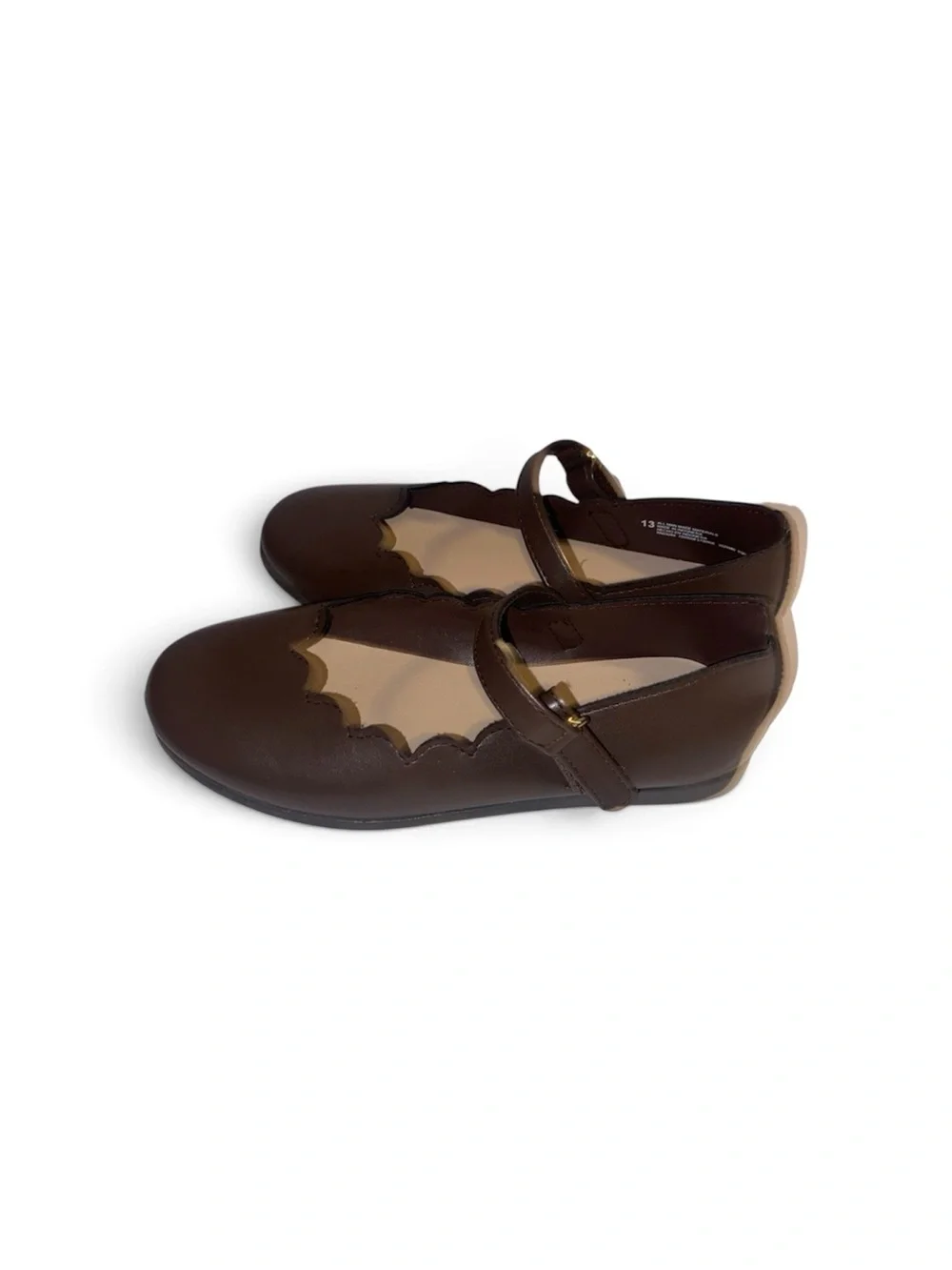 The Children's Place Girls' Brown Mary Jane Dress Shoes